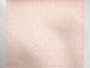 アンティーク　本絞り　鹿の子模様　長襦袢地反物